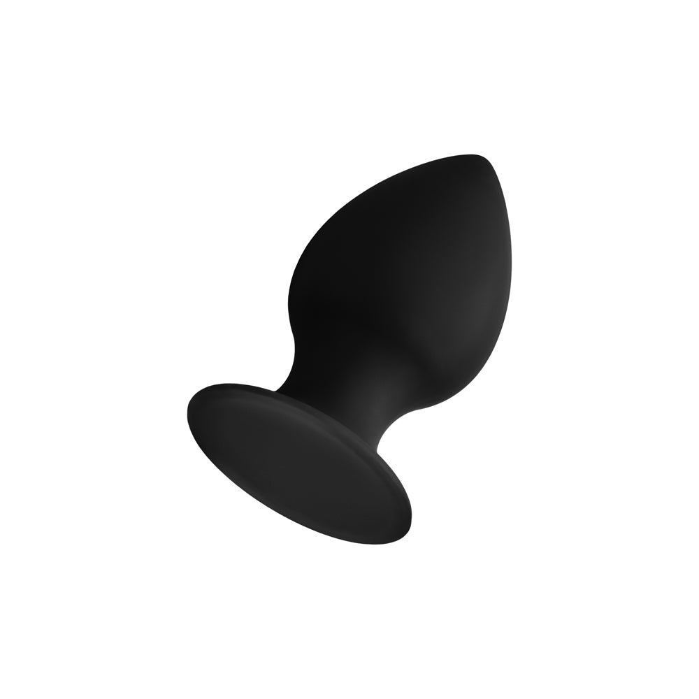 Forto F-98 Cone Silicone Anal Plug Small Black