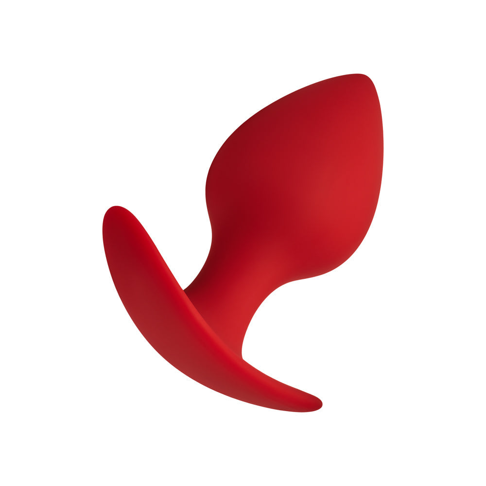 Forto F-60 Spade Silicone Anal Plug Small Red
