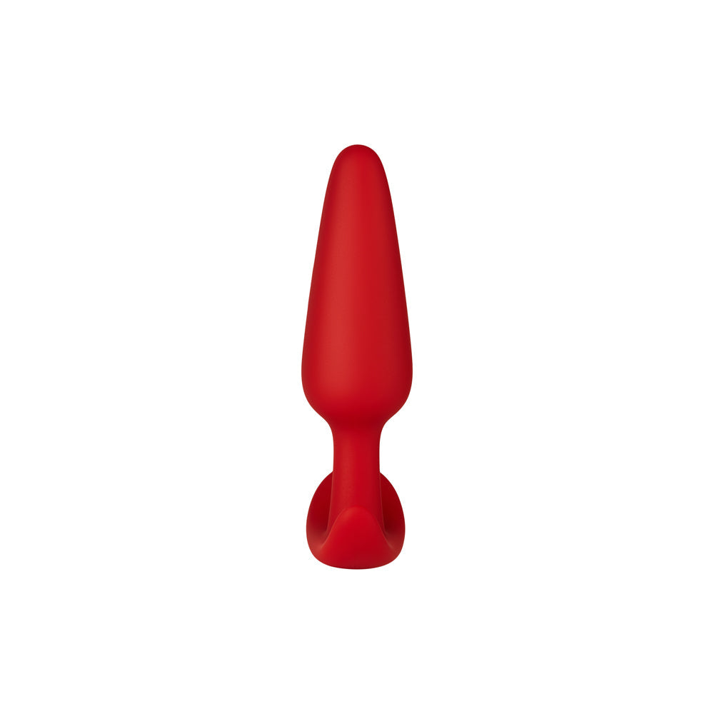 Forto F-31 Silicone Anal Plug Small Red