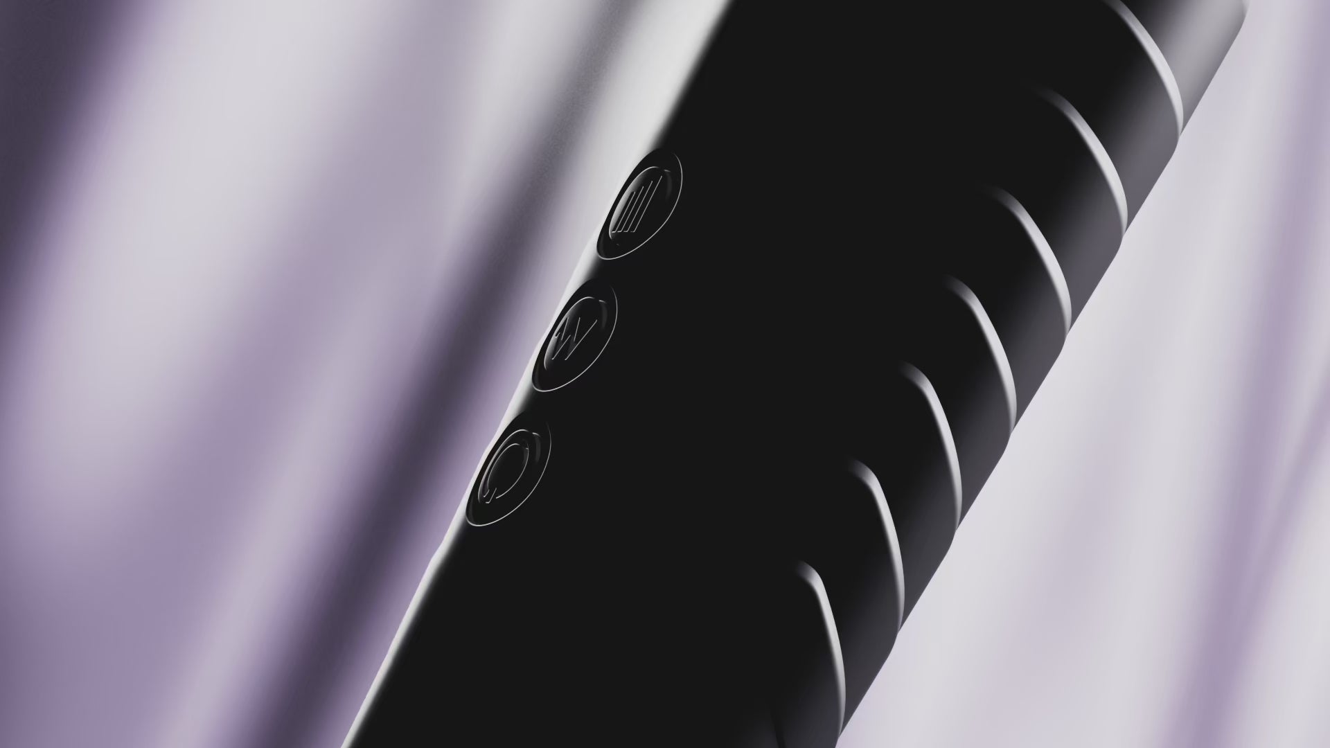 MAN WAN Man.Wand Evo 2-in-1 Frenulum Stimulator & Wand with Crescendo Black Plum
