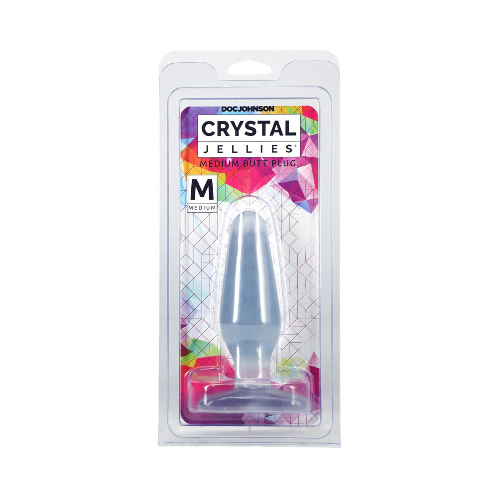 Crystal Jellies - Butt Plug Clear Medium