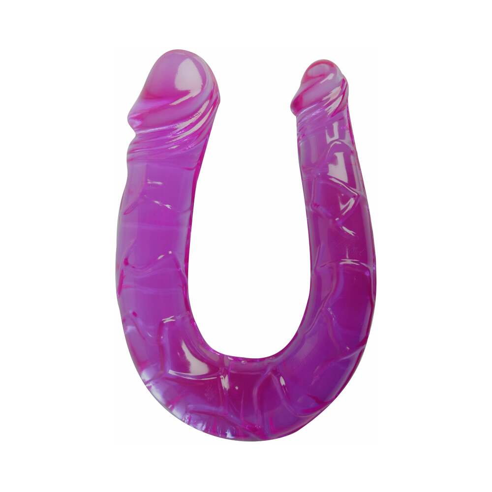 FF Lucky Lady DualStim 12in DblDildo Pur