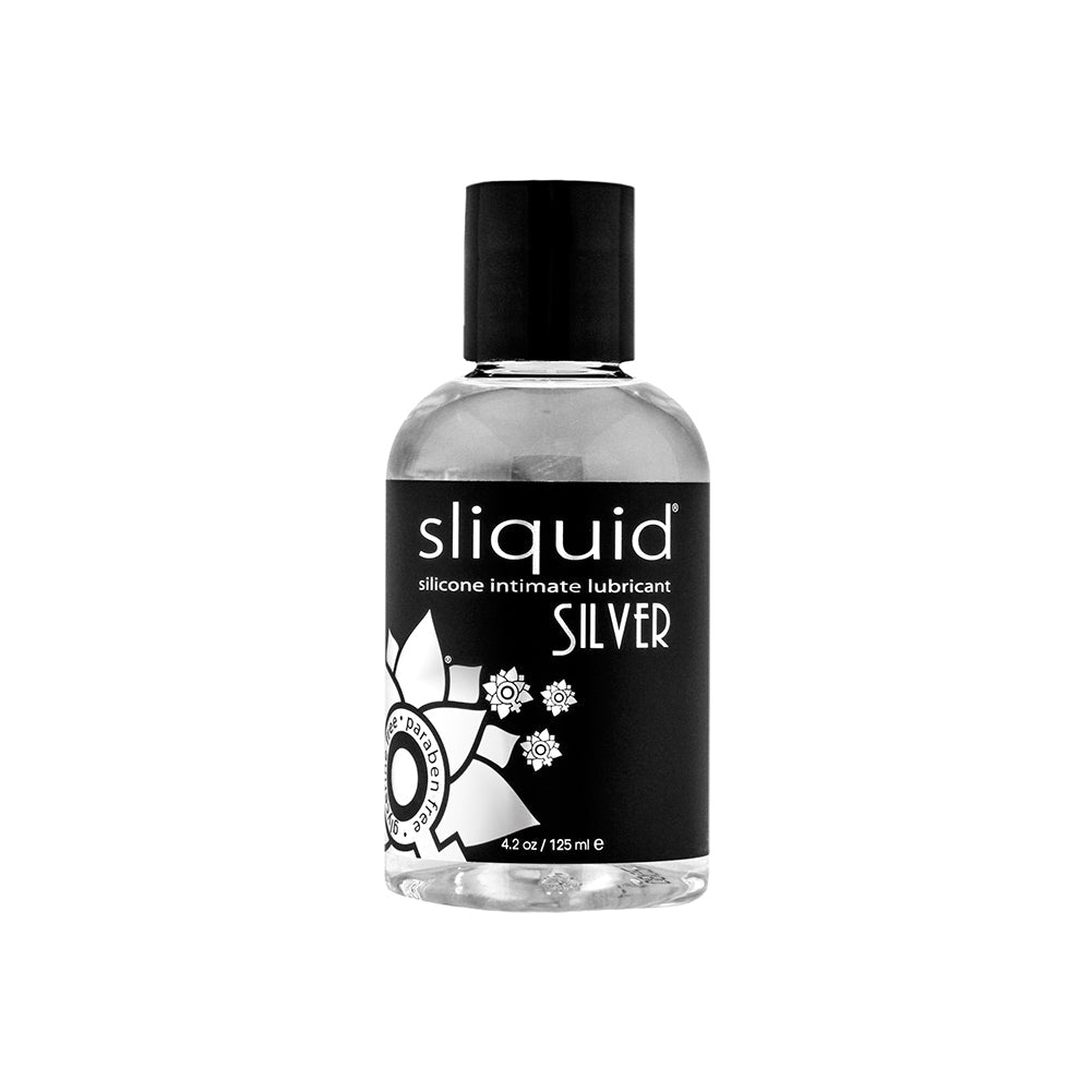 Sliquid Silver Silicone Lubricant 4.2 oz.