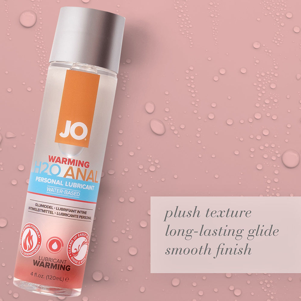 JO H2O Anal Warming 4 oz.