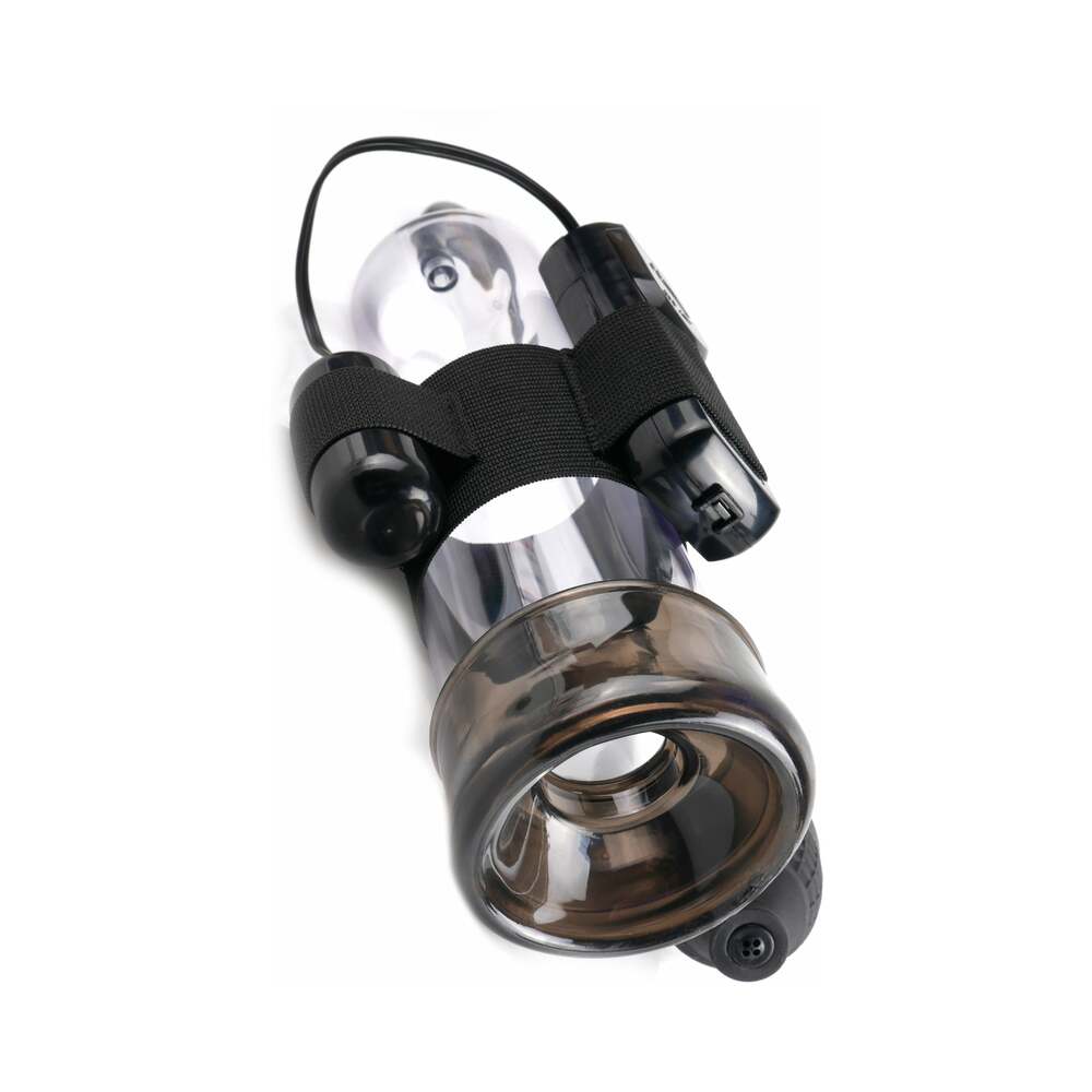 Classix Vibrating Power Pump Clear/Black