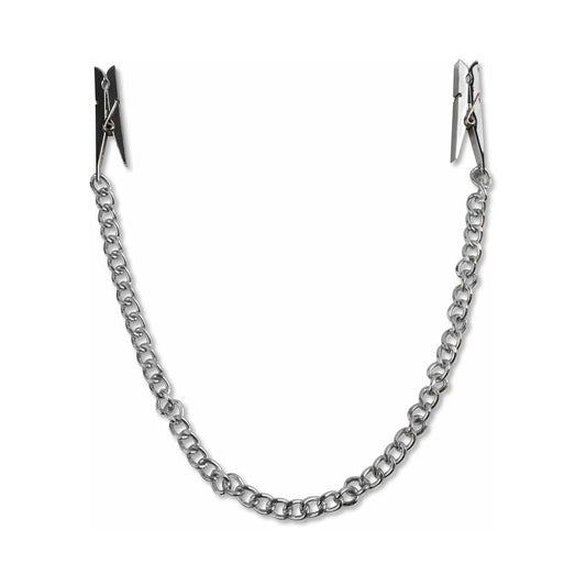 FF Nipple Chain Clamps Silver