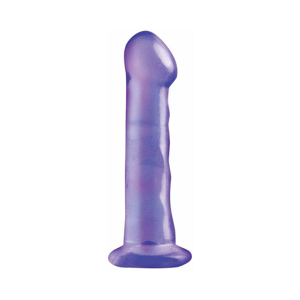 PD Basix 6.5in Dong Suction Cup Purple