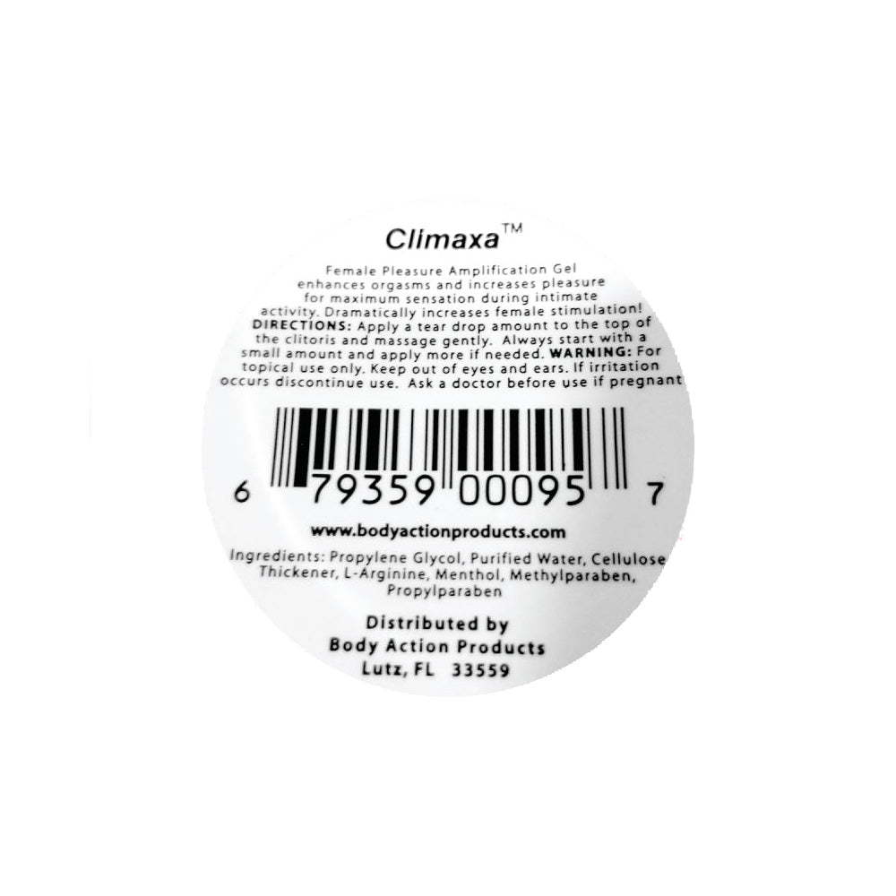 Body Action Climaxa .5oz.