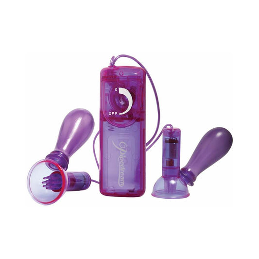 FF Vibrating Nipple Pumps Pink