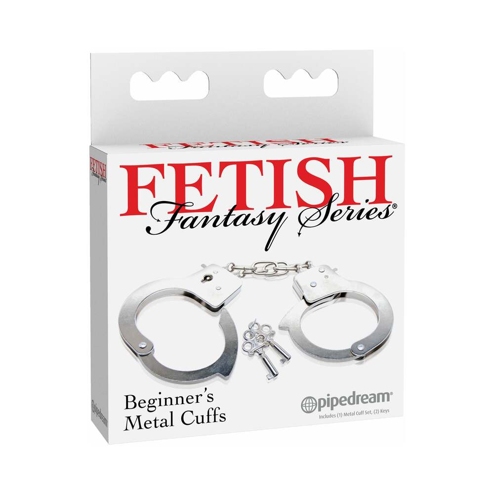 Pipedream Fetish Fantasy Series Beginner's Metal Cuffs