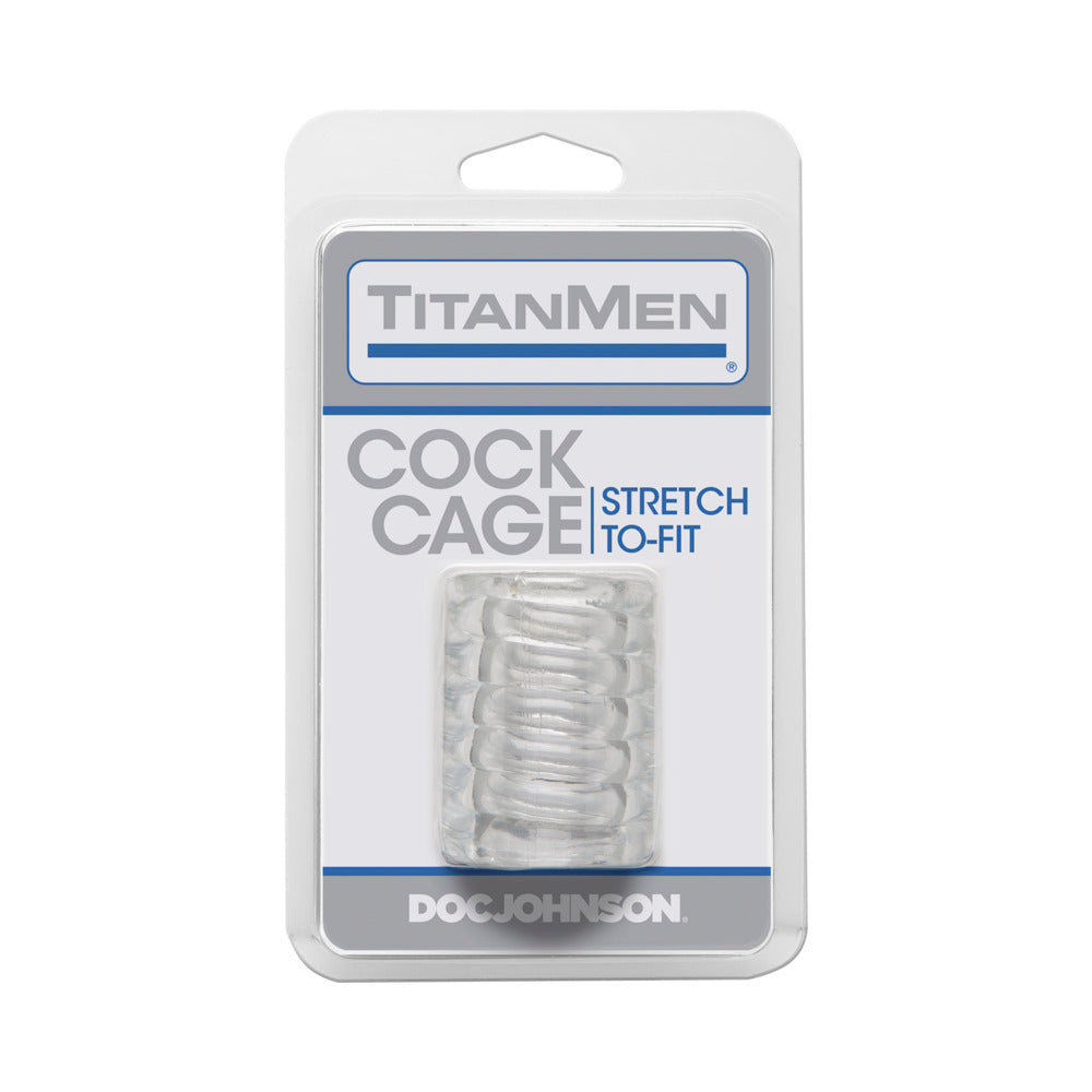 TitanMen - Cock Cage Clear