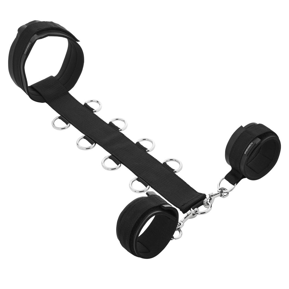 SS Neoprene Neck & Wrist Restraint Black