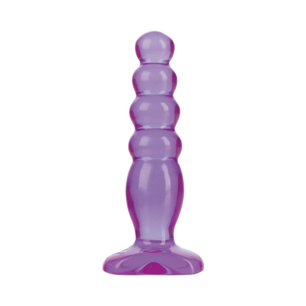 Crystal Jellies Anal Delight Purple 5in