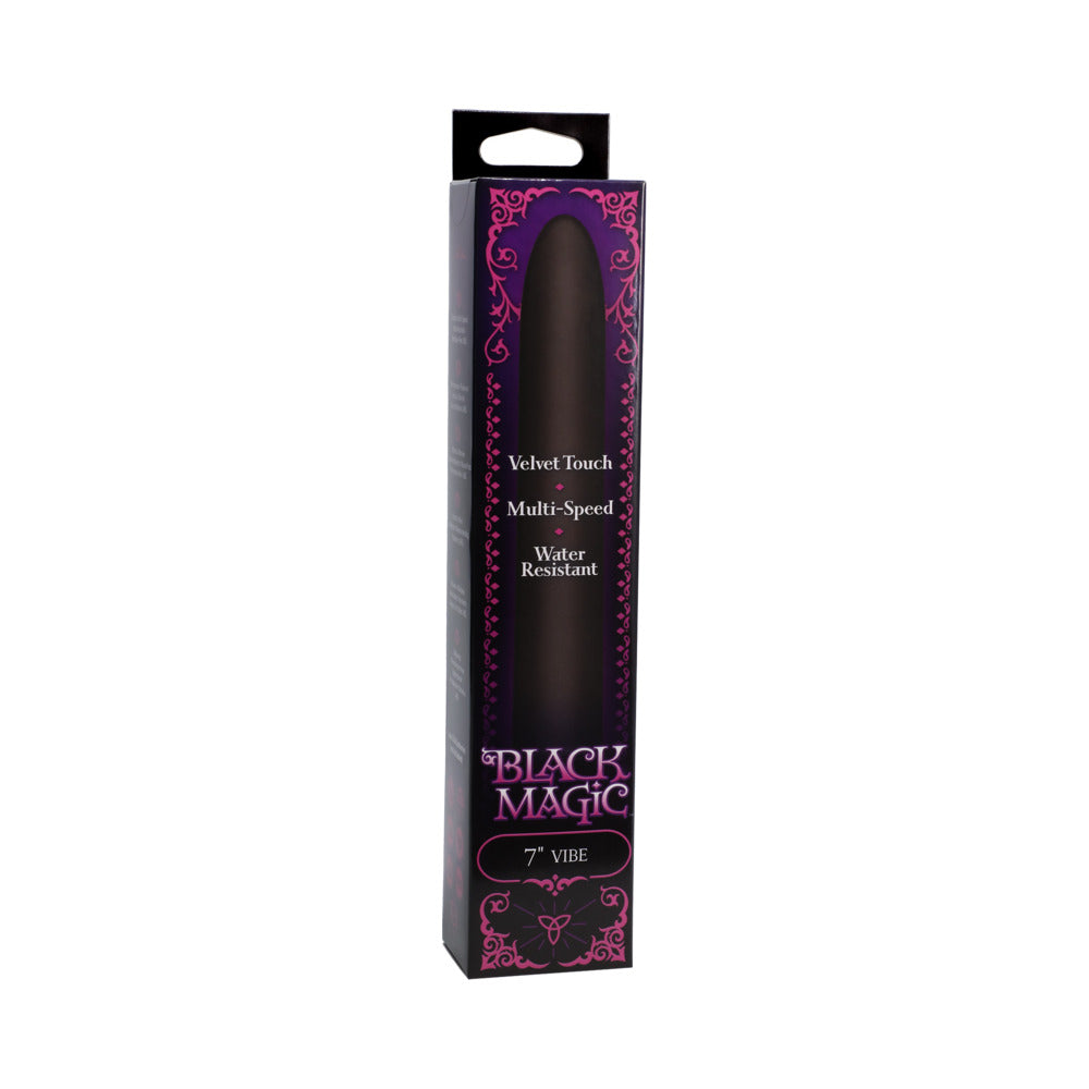 Vibrador Black Magic de 7 pulgadas.