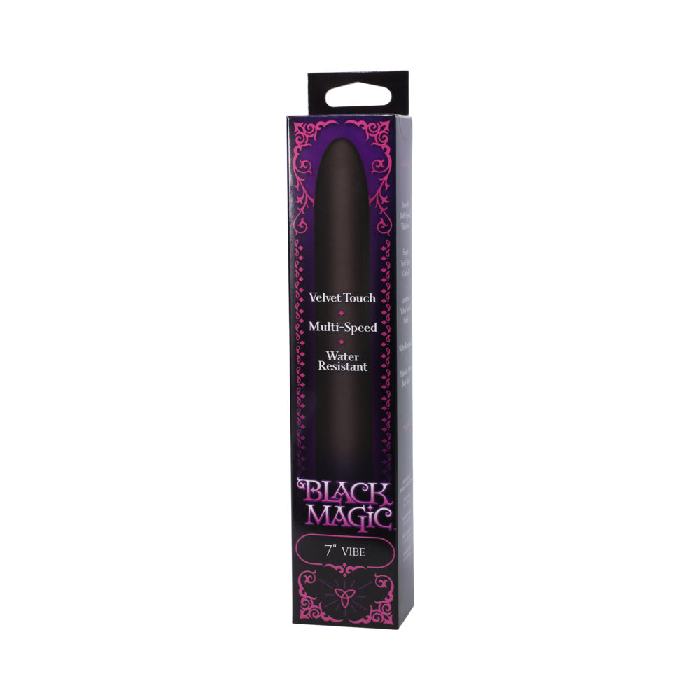 Vibrador Black Magic de 7 pulgadas.