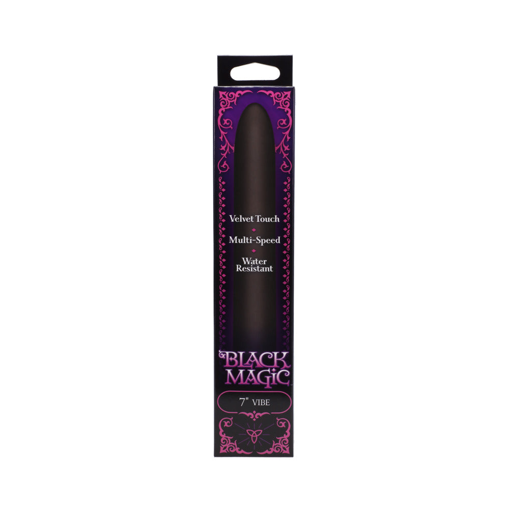 Vibrador Black Magic de 7 pulgadas.