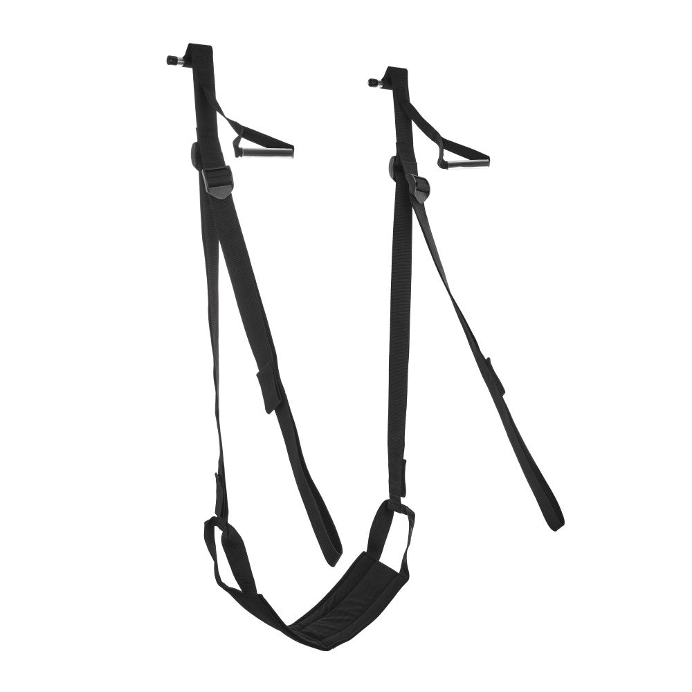 SS Adjustable Door Jam Sex Sling Black