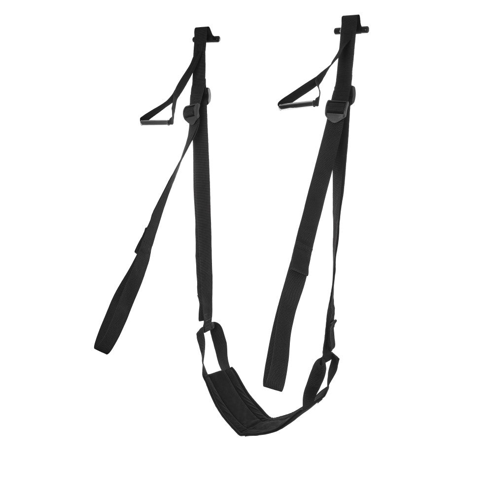 SS Adjustable Door Jam Sex Sling Black