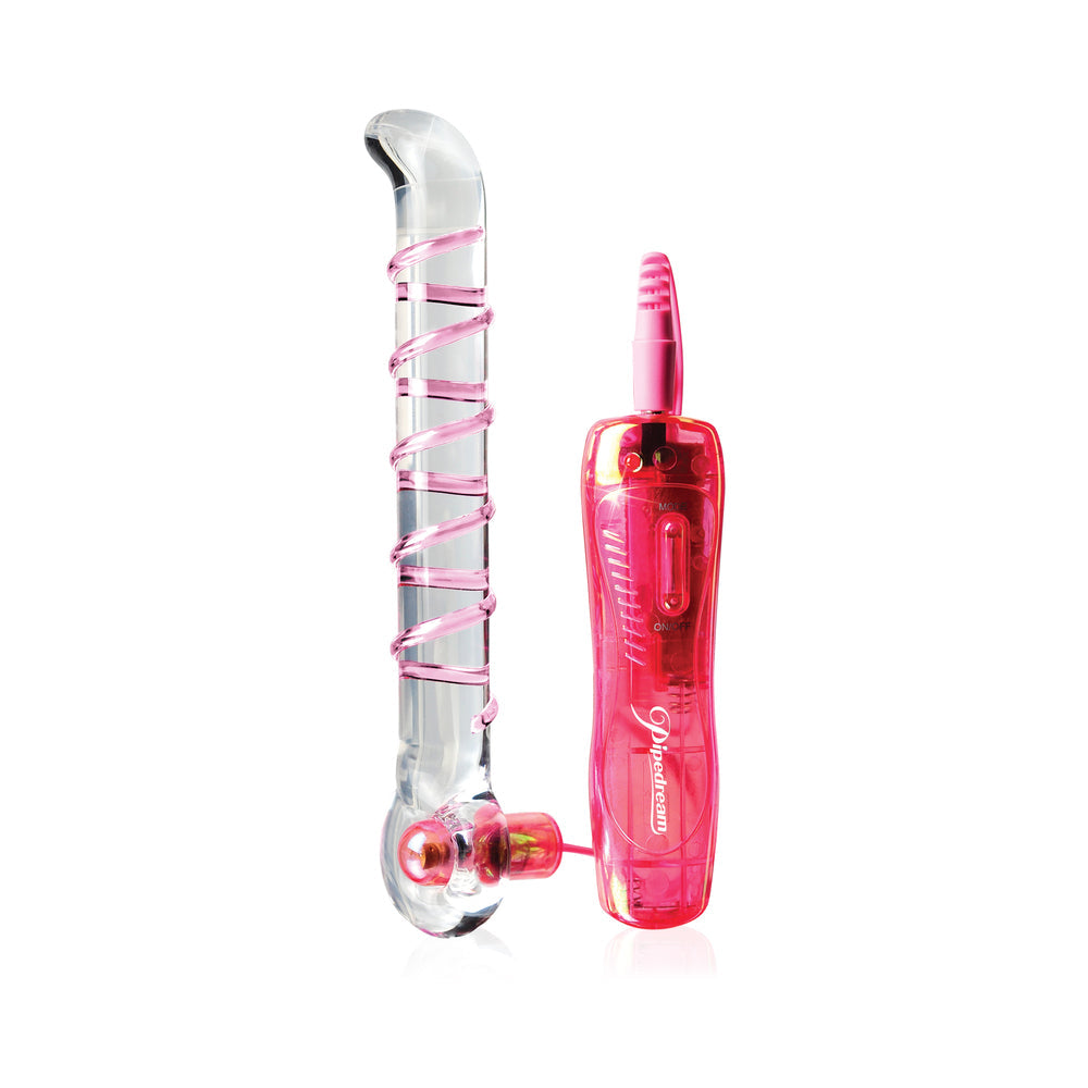 Icicles #4 RemoteVibr Glass G-Spot Pink