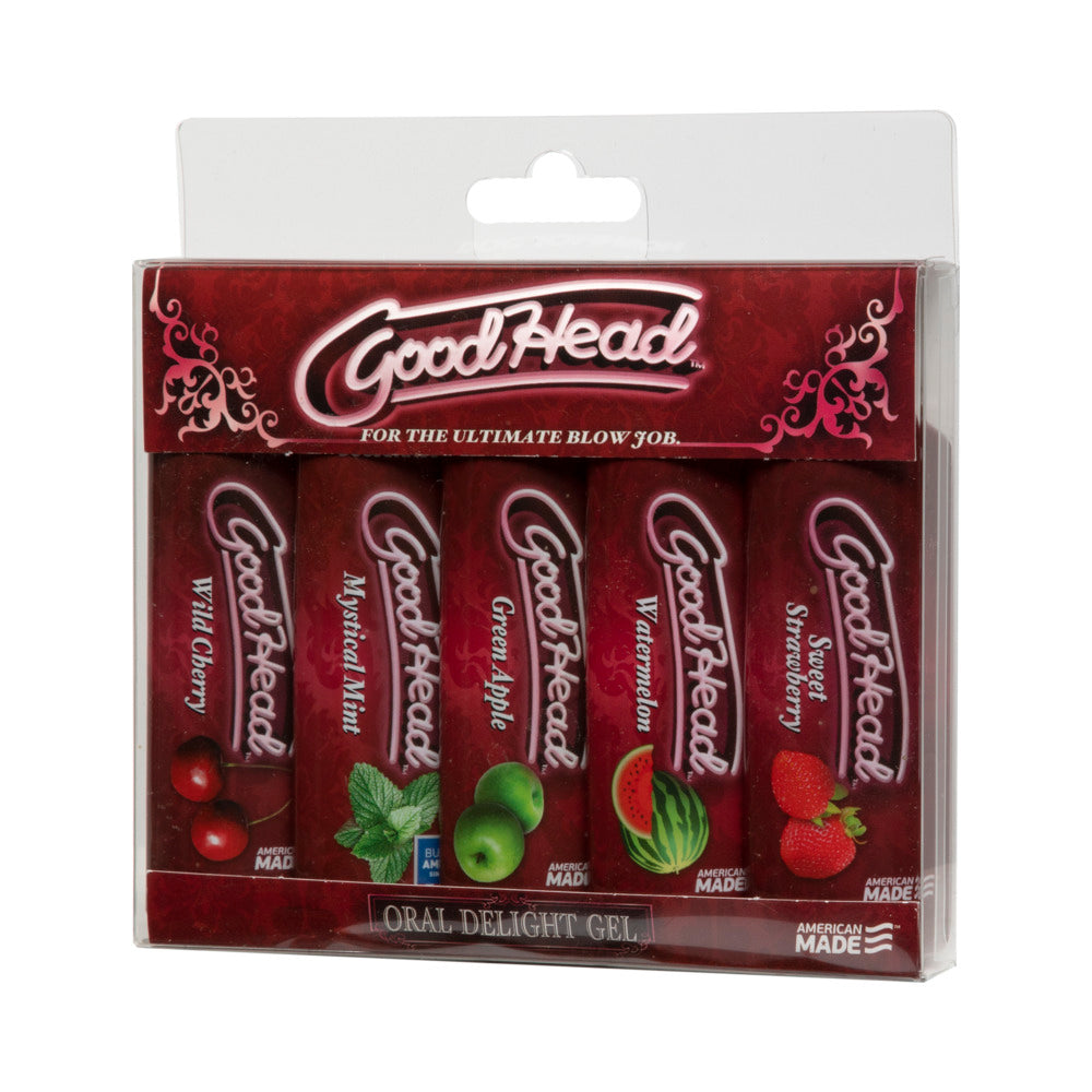 Gel para el deleite bucal GoodHead, paquete de 5, 1 oz