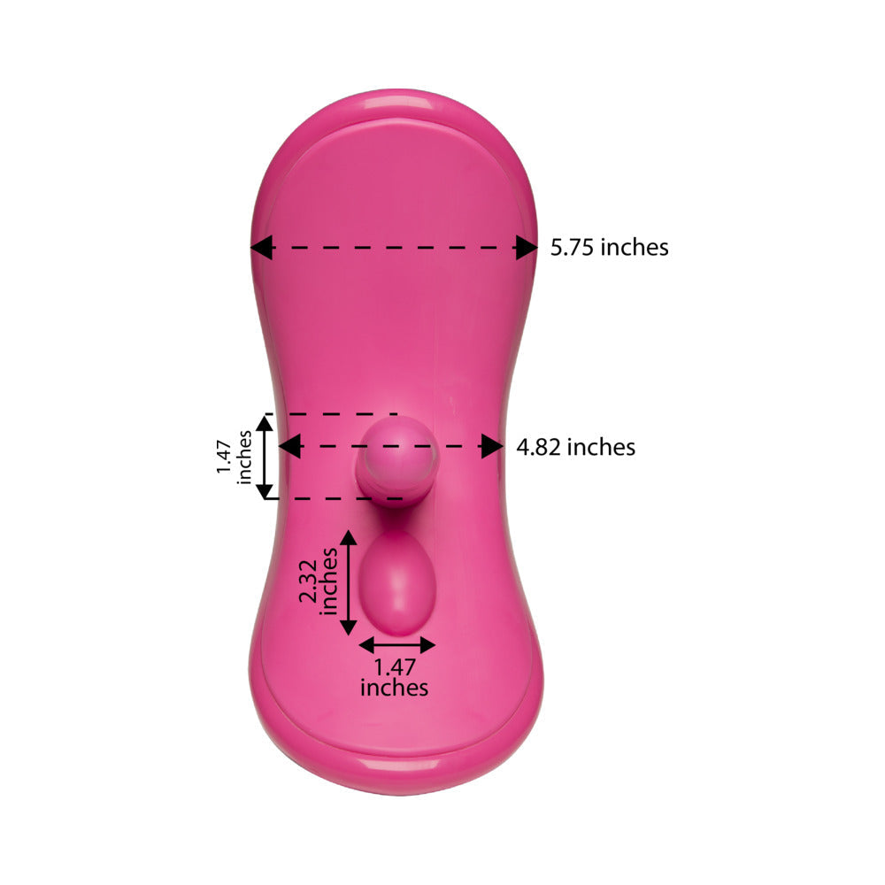 iRide Clit Stimulating Vibrator Pink