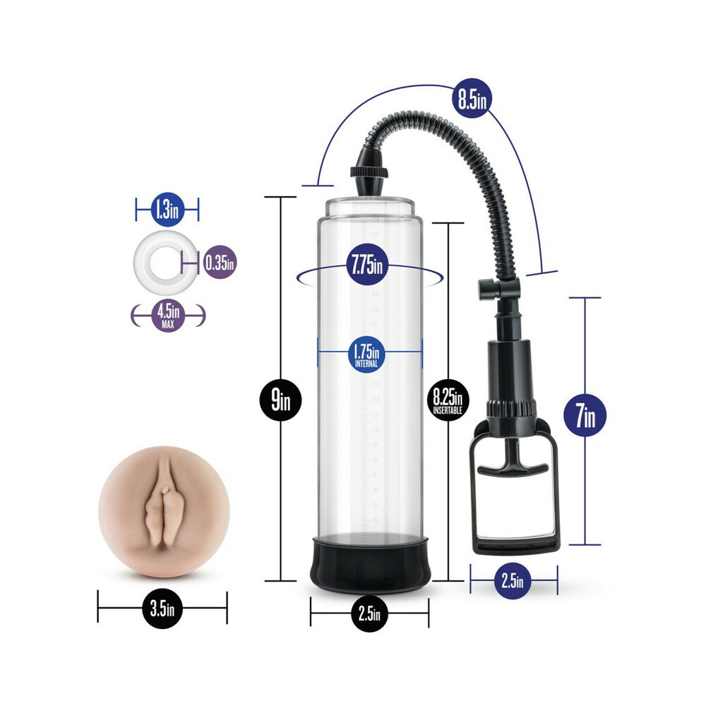 Performance VX5 Male Pump System clear