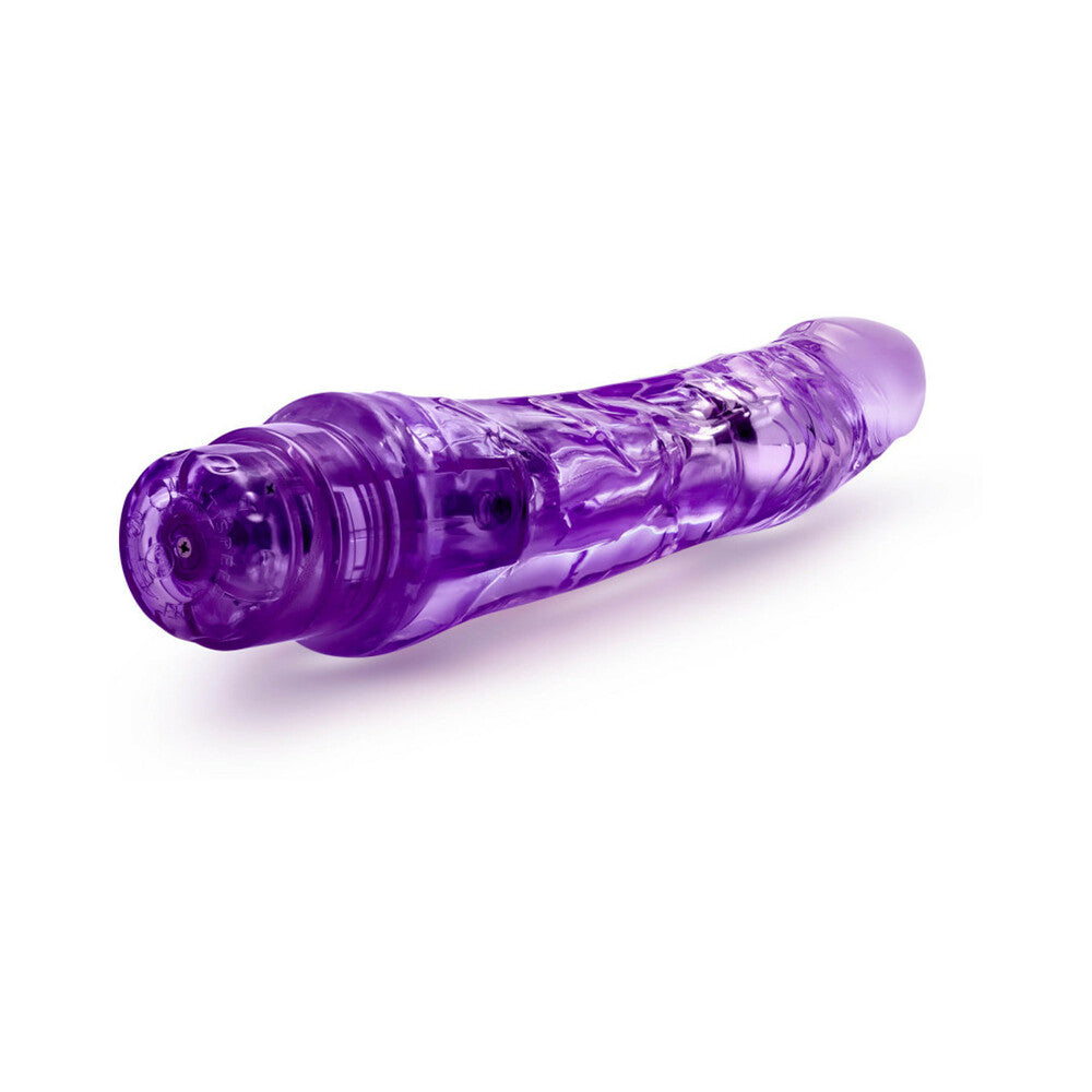 Naturally Yours Mambo Vibe Realistic 9 in. Vibrating Dildo Purple