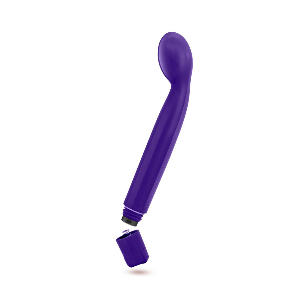 Vibrador de punto G Slim Multispeed Slimline de Blush Sexy Things, color morado