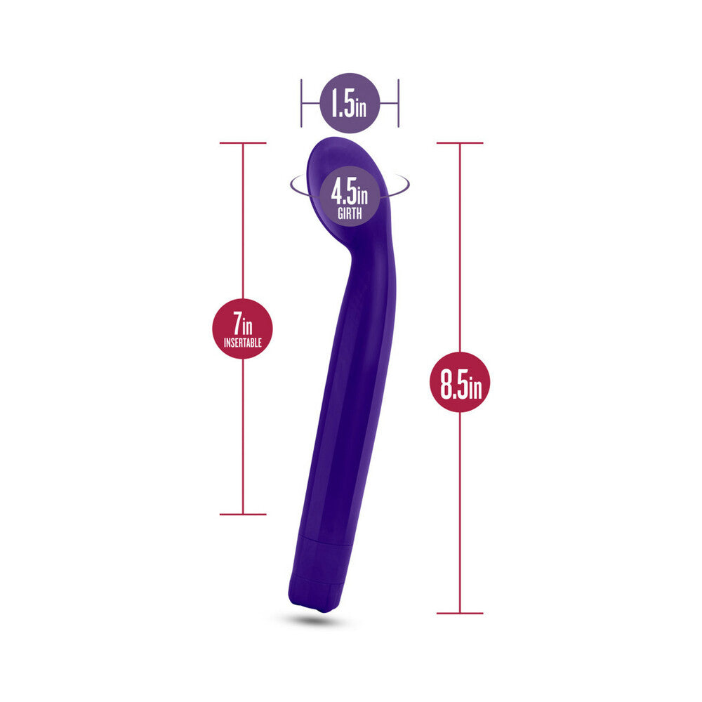 Vibrador de punto G Slim Multispeed Slimline de Blush Sexy Things, color morado