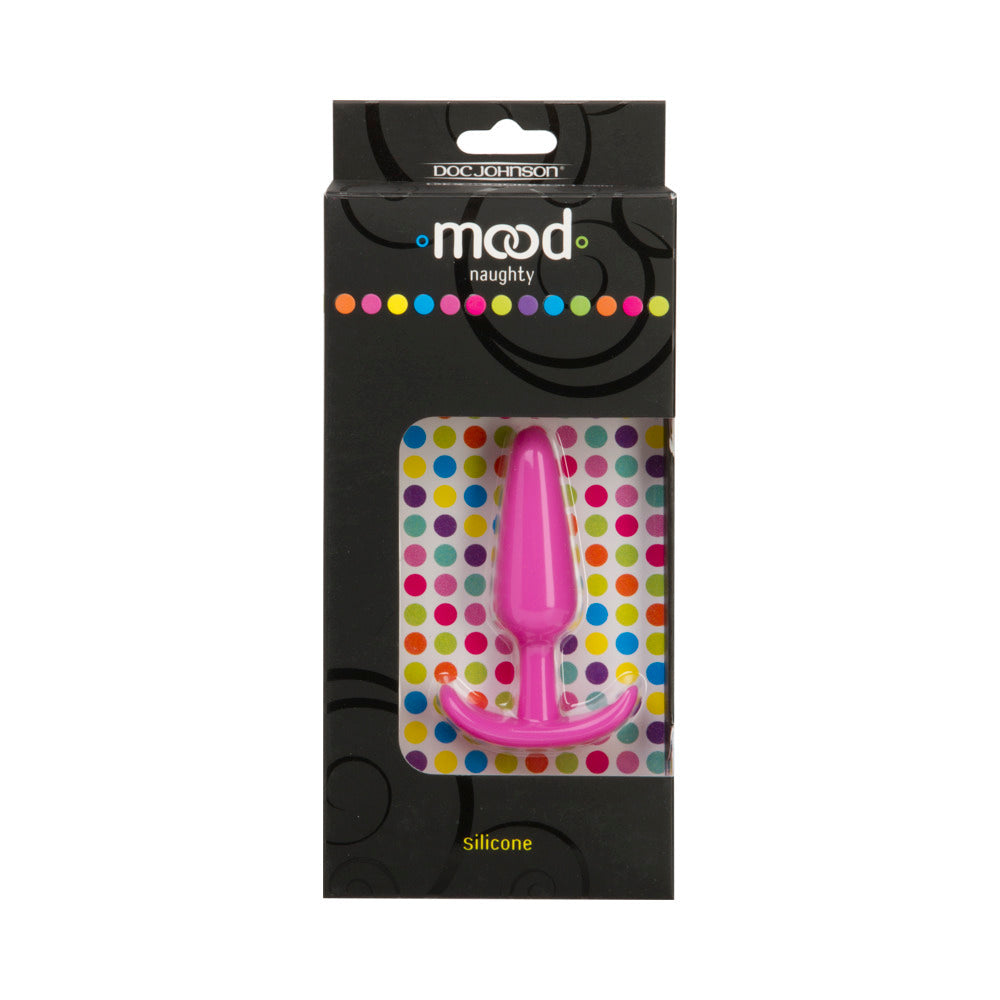 Mood Naughty Small Pink Sili Butt Plug