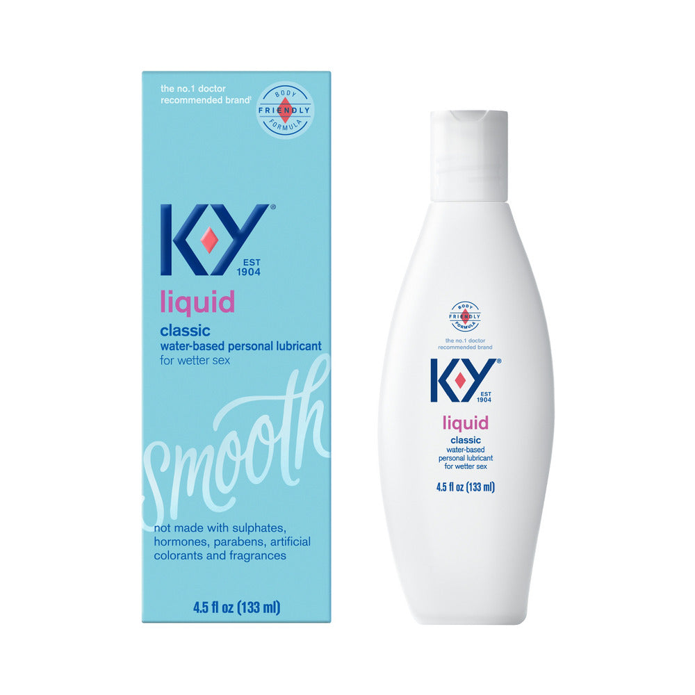 K-Y Liquid Classic Personal Lubricant 4.5 oz.