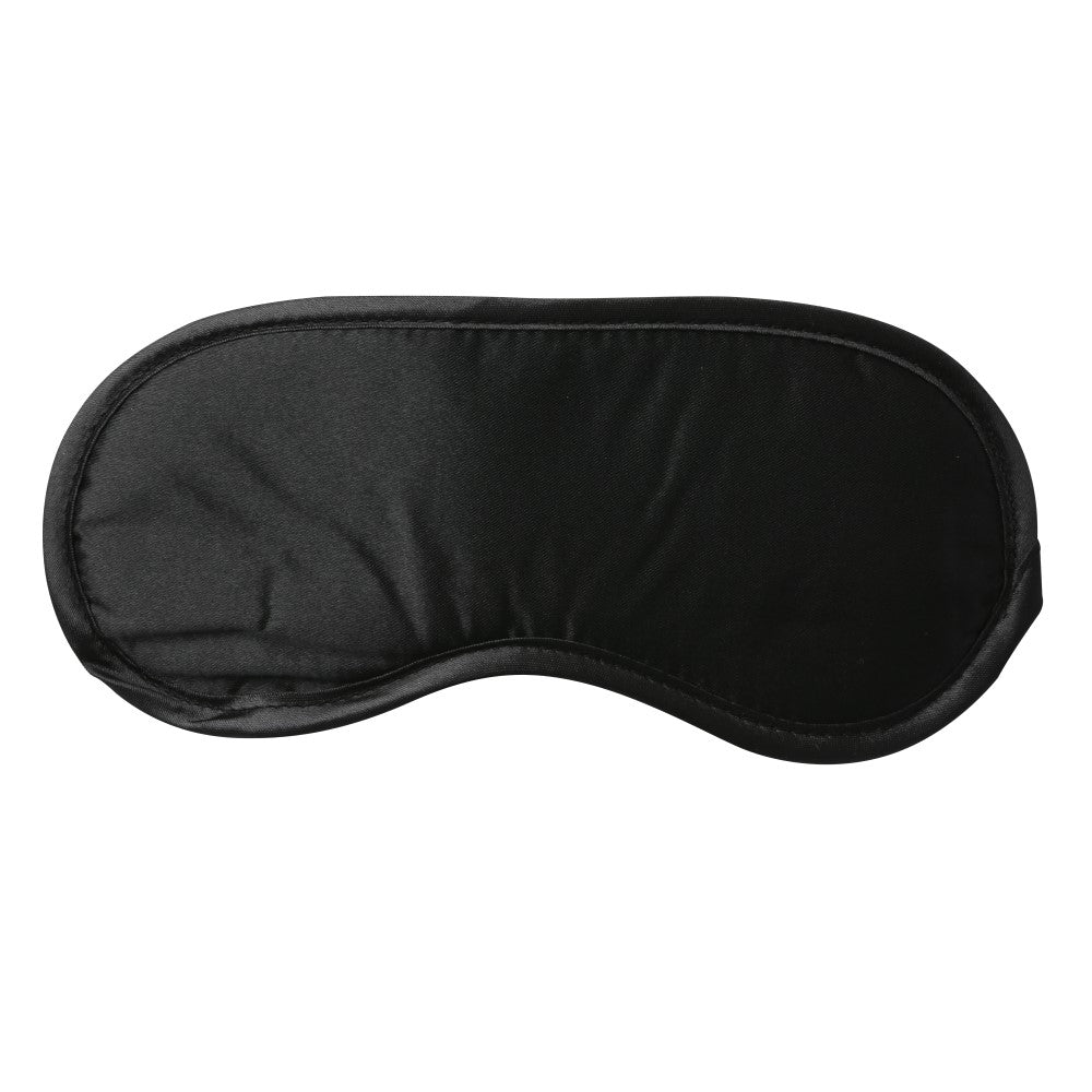 SS S&M Satin Blindfold Black