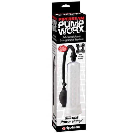 Pipedream Pump Worx Silicone Power Pump Clear