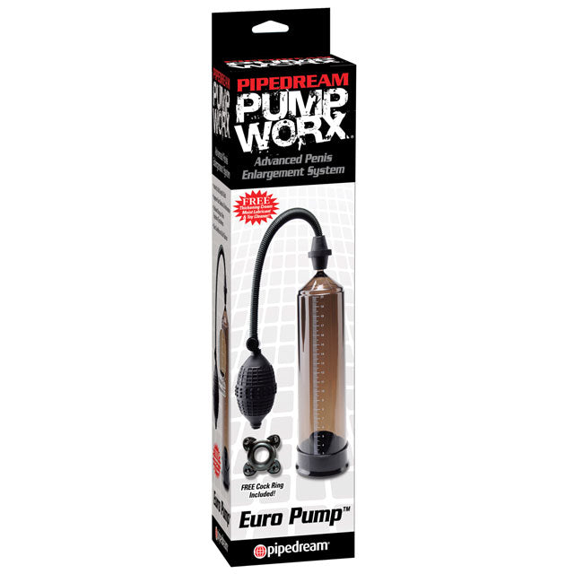 Pipedream Pump Worx Euro Pump Black