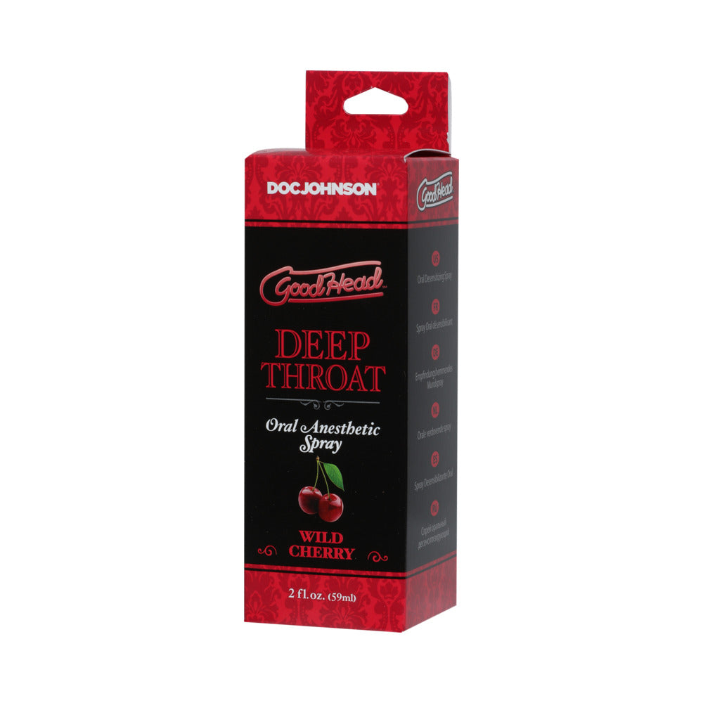 GoodHead Deep Throat Spray - Cherry