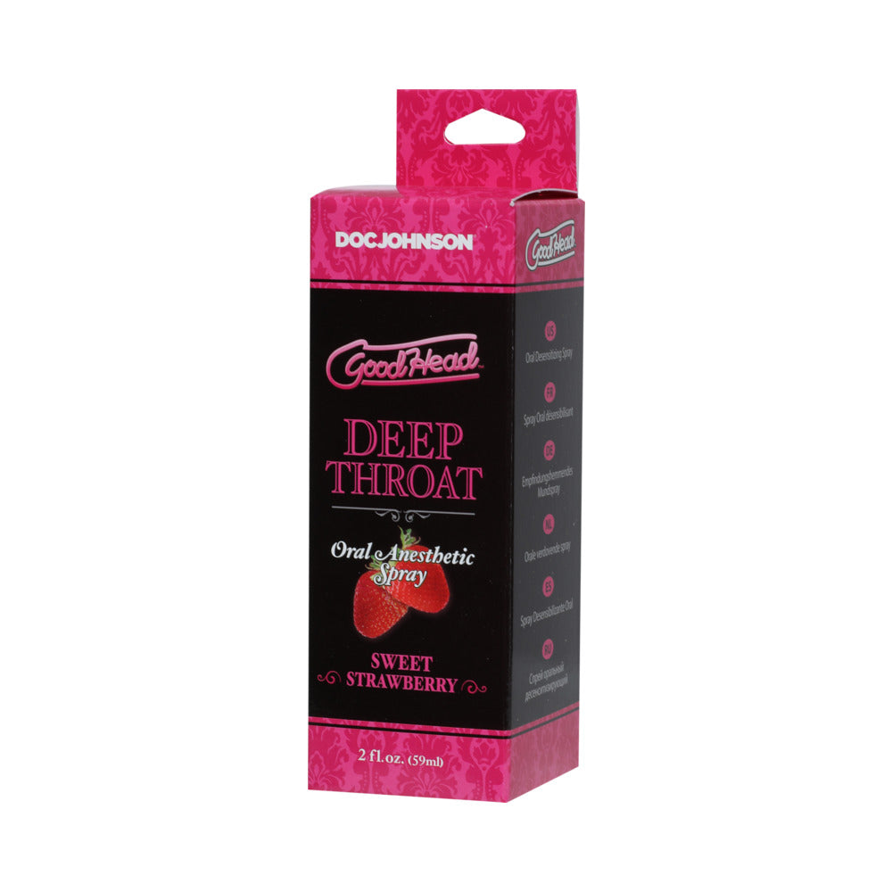 GoodHead Deep Throat Spray - Strawberry