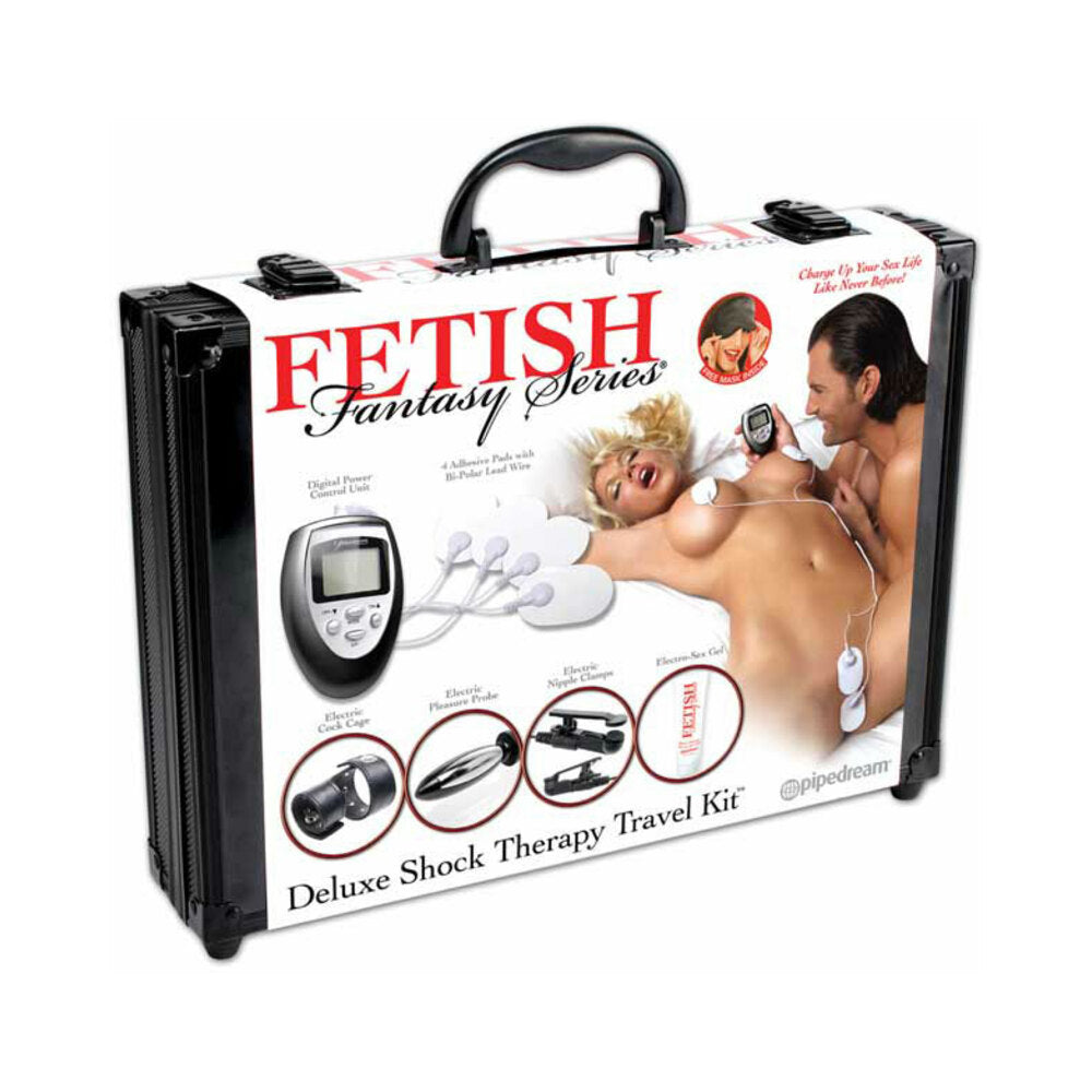 Pipedream Fetish Fantasy Series 9-Piece Deluxe Shock Therapy Travel Kit