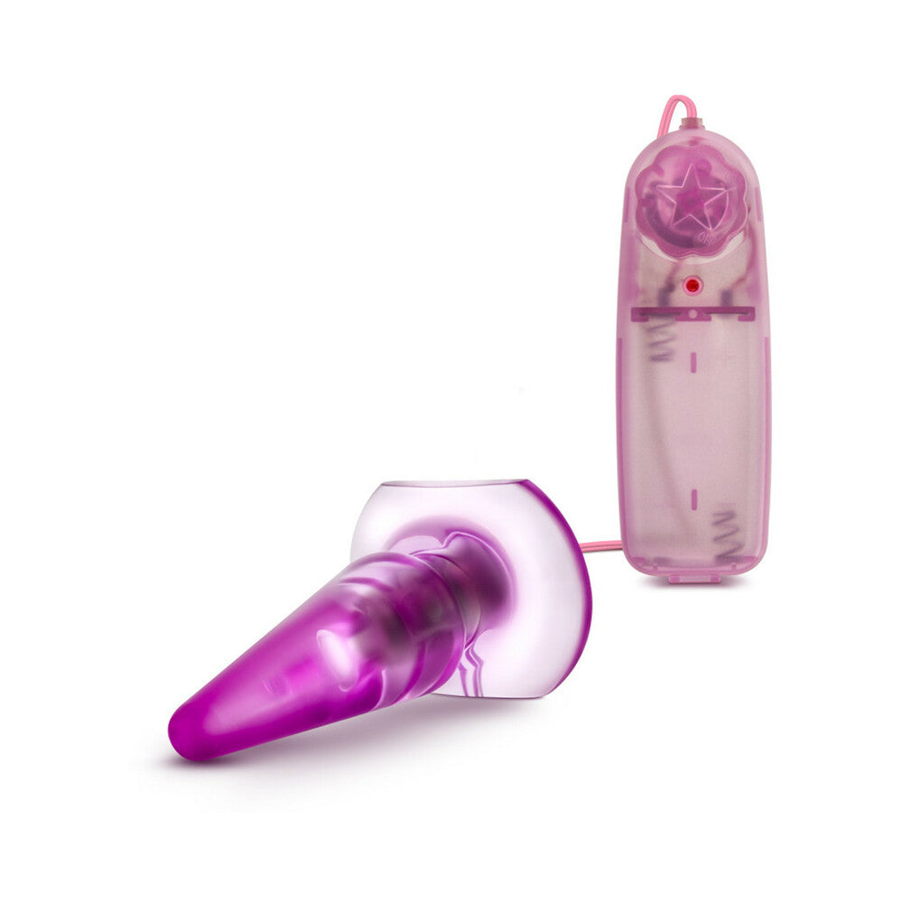 B Yours Basic Anal Pleaser - Tapón vibrador para placer anal, color rosa