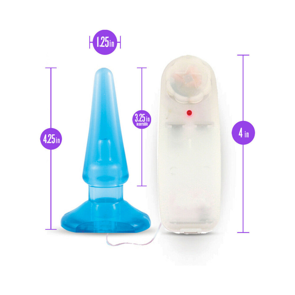 B Yours Basic Anal Pleaser Vibr Plug Blu