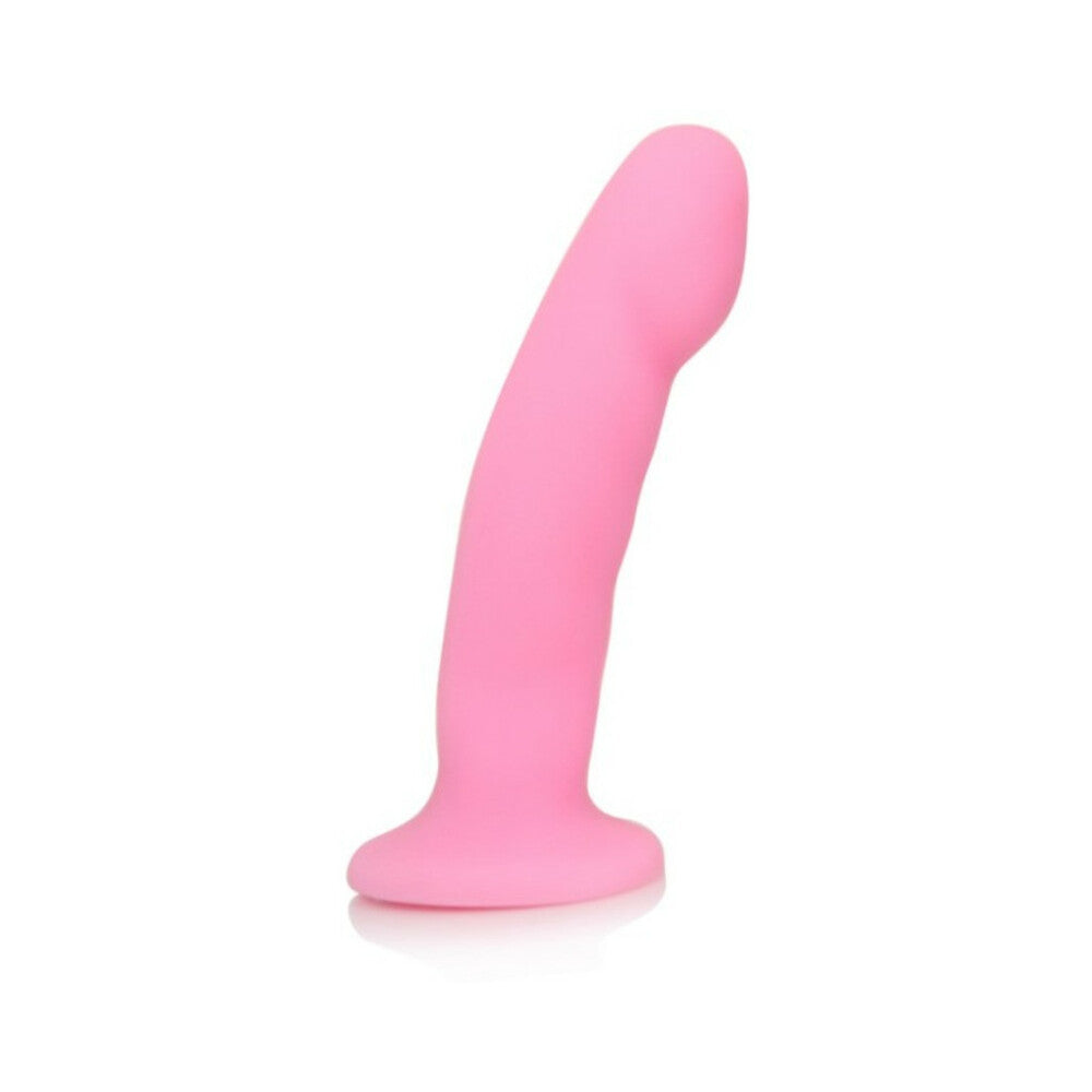 Luxe Cici 6.5in Curved Dildo Pink