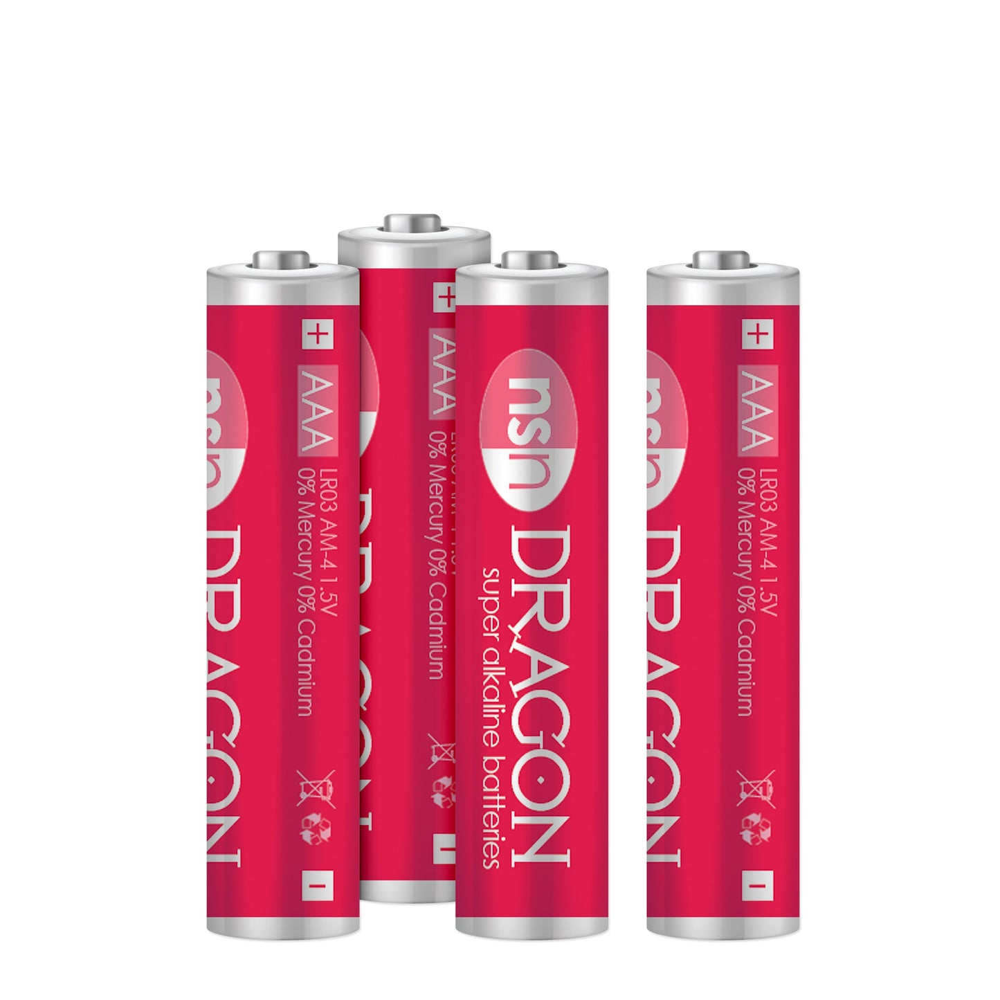 Dragon Alkaline AAA Batteries