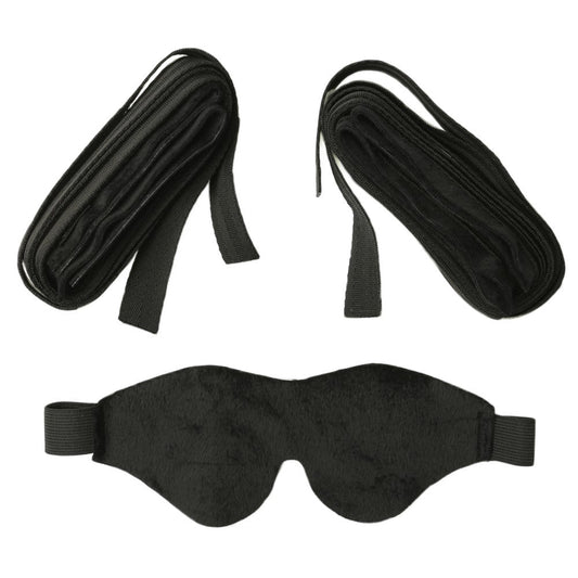 SS S&M Our First Bondage Kit Black