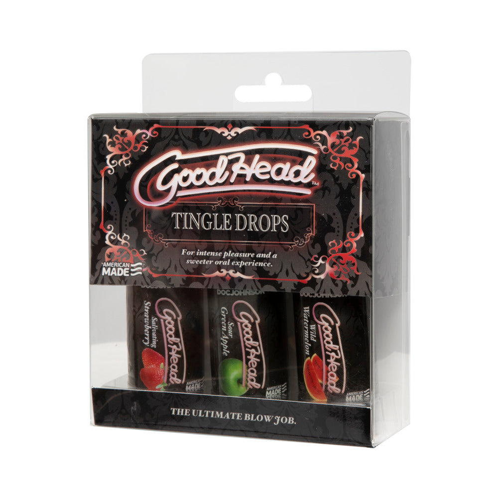 GoodHead Tingle Drops 3 1oz. Bottles