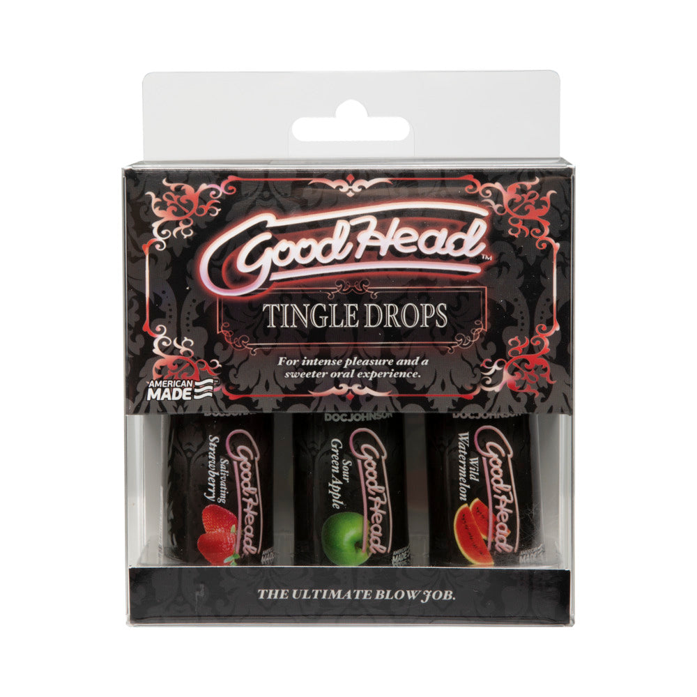 GoodHead Tingle Drops 3 1oz. Bottles