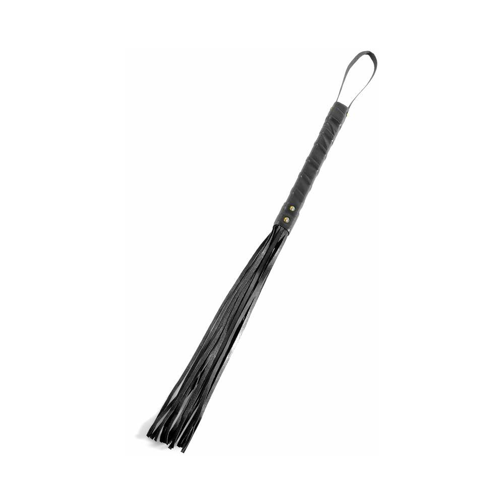 Flogger de nueve colas FF LE Cat-O-Nine, color negro