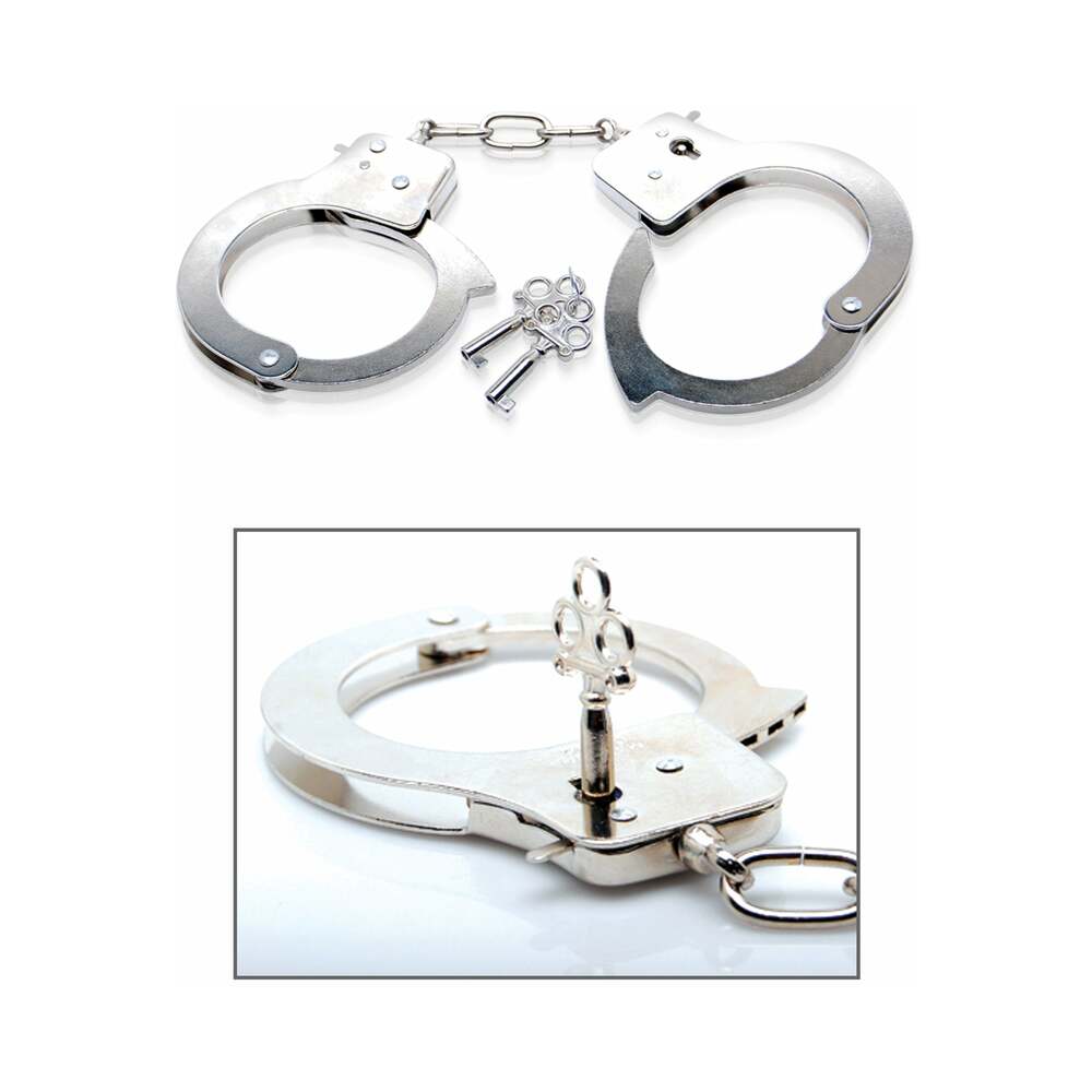 FF LE Metal Handcuffs Silver