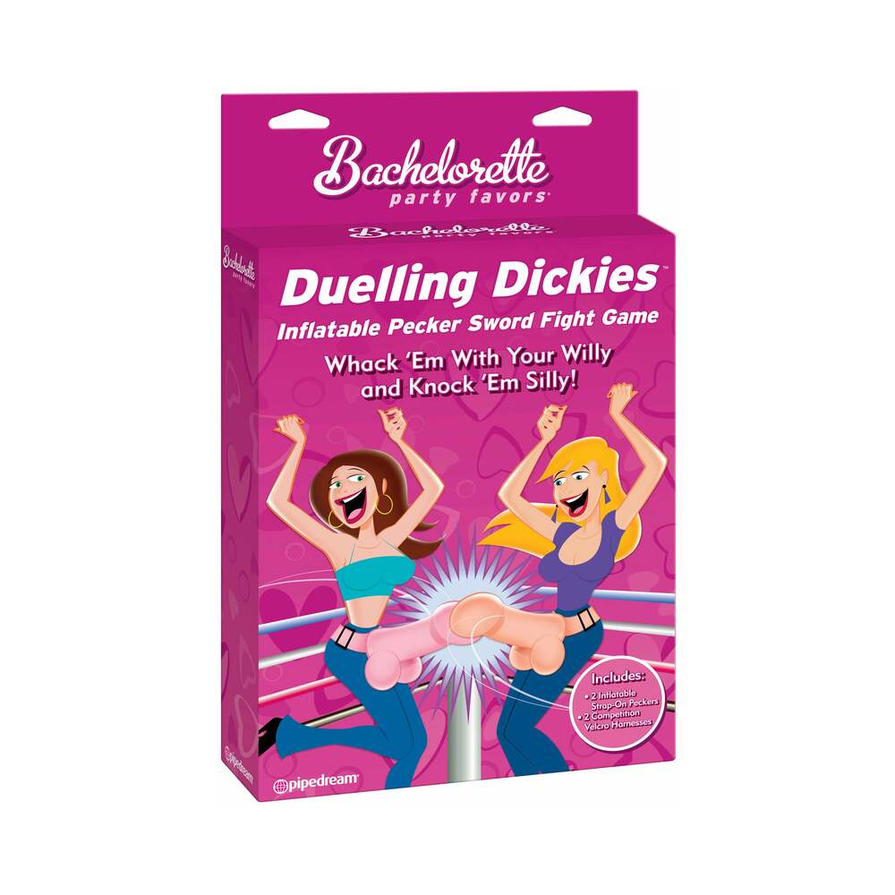 Pipedream Bachelorette Party Favors Dueling Dickies Inflatable Pecker Sword Fight Game