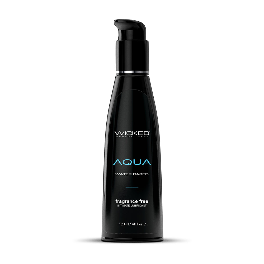 Wicked Aqua Water-Based Lubricant 4 oz.