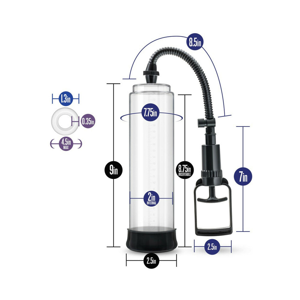 Performance VX3 Male Pump System Clear