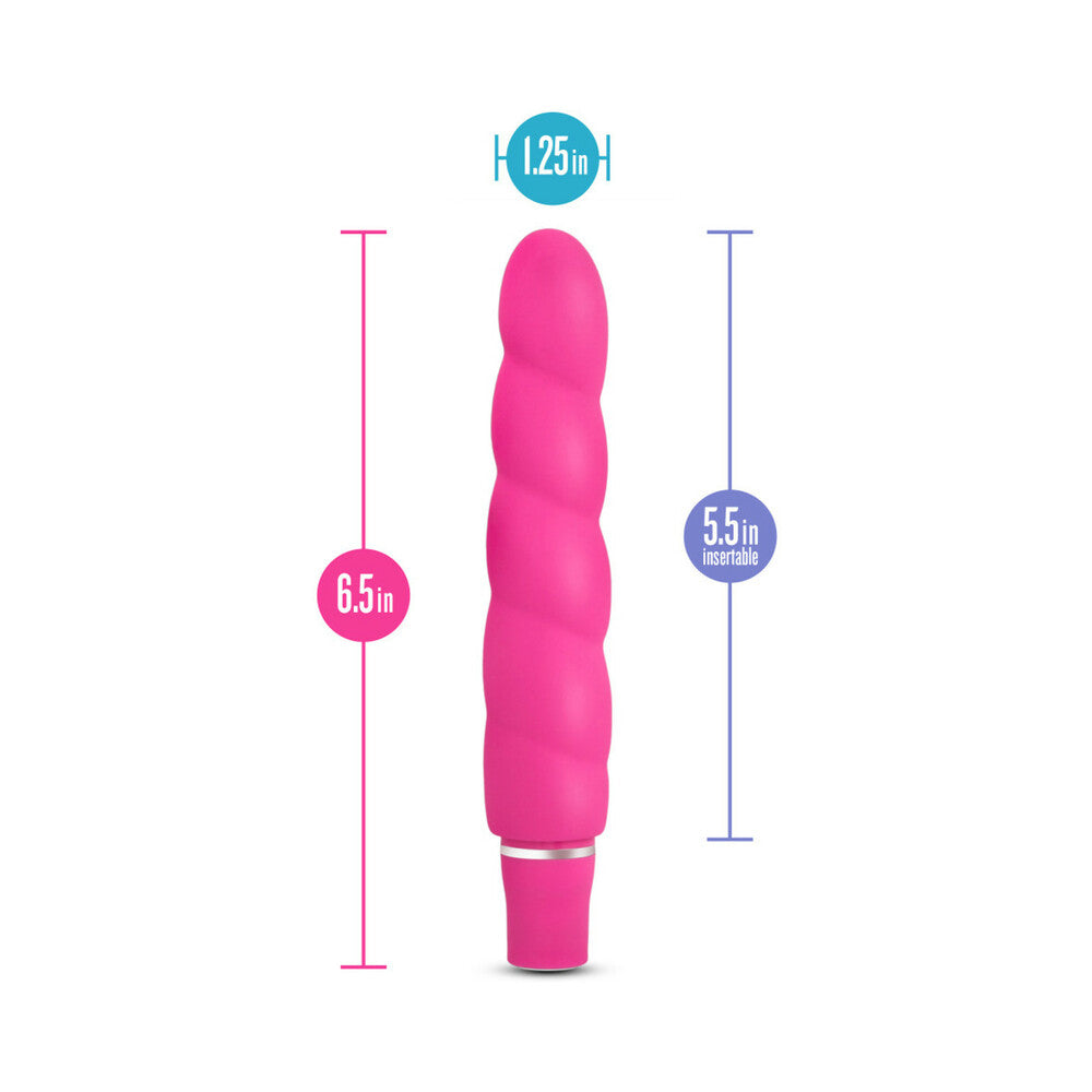 Luxe Anastasia Slimline Vibrator Pink